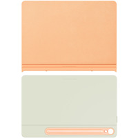 SAMSUNG Smart Book Cover, Tablethülle orange/mint, Samsung Galaxy Tab S9 | S9 FE | S10 FE | S10 Lite