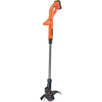 BLACK+DECKER Akku-Rasentrimmer ST182320, 18Volt orange/schwarz, Li-Ionen Akku 2,0Ah