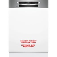 Bosch SMI4EVS08E Serie 4, Spülmaschine edelstahl (gebürstet), 60 cm, Home Connect