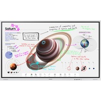 SAMSUNG Flip Pro WM75B, Public Display hellgrau, UltraHD/4K, Multitouch, USB-C