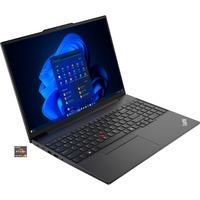 Lenovo ThinkPad E16 AMD G2 (21M5002AGE), Notebook schwarz, AMD Ryzen 5 7535HS, AMD Radeon 660M, 16 GB DDR5, 512 GB (512 GB SSD), Windows 11 Pro 64-Bit