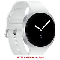 Samsung Galaxy Watch8, Smartwatch silber, 40 mm, Sport Band S/M