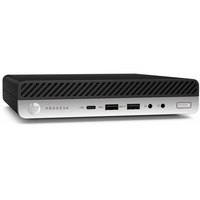 HP ProDesk 600 G5 MP Generalüberholt, Mini-PC schwarz/silber, Windows 11 Pro