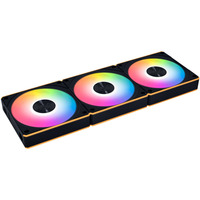 Lian Li UNI FAN CL120 Wireless, Gehäuselüfter schwarz, 3er Set, Reverse, 120 mm