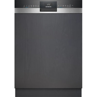 Siemens SN53ES22AE IQ300 , Spülmaschine edelstahl (gebürstet)/schwarz, 60 cm, Home Connect