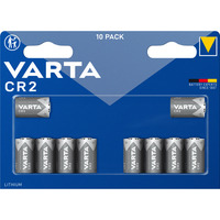 VARTA Lithium Cylindrical Batterie CR2 3V, CR15H270 10 Stück