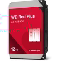 WD Red Plus NAS-Festplatte 12 TB SATA 6 Gb/s, 3,5", 24/7