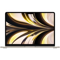 Apple MacBook Air 34,5 cm (13,6"), Notebook champagner, 16 GB, 256 GB (256 GB SSD), Polarstern, M2, 8-Core GPU, macOS, Deutsch