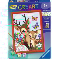 Ravensburger CreArt - Fröhliche Hirsche, Malen 