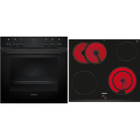 Siemens EQ212KAAB, Herdset schwarz