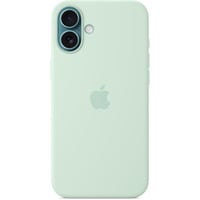 Apple Silikon Case mit MagSafe, Handyhülle hellgrün, iPhone 16 Plus