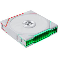 Lian Li UNI FAN TL FLEX 120 Wireless, Gehäuselüfter weiß, 120 mm