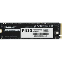 Patriot P410 500 GB, SSD PCIe 4.0 x4, NVMe 1.4, M.2 2280