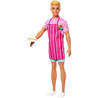 Mattel Barbie Mysteries Beach Detectives Ken-Puppe und Zubehör