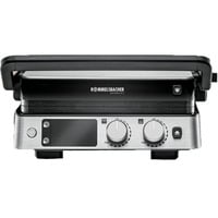 Rommelsbacher Kontaktgrill KG 2025 edelstahl/schwarz, 2.000 Watt