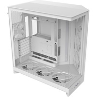 NZXT H9 Flow RGB+ , Tower-Gehäuse weiß (matt), Temperd Glass x 2