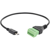 Shelly 5-Terminal Add-on, Kabel schwarz