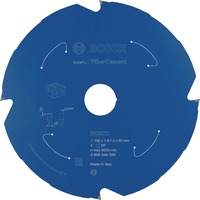 Bosch Kreissägeblatt Expert for Fibre Cement, Ø 190mm, 4Z Bohrung 30mm, für Akku-Handkreissägen