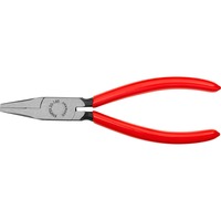 KNIPEX Flachzange 20 01 160, Greifzange rot, gezahnte Griffflächen