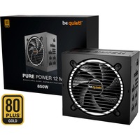 be quiet! Pure Power 12M 850W, PC-Netzteil schwarz, 1x 12-Pin High Power GPU, 4x PCIe, Kabel-Management, 850 Watt