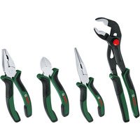 Bosch Zangen-Set 1600A02W7K, 4-teilig grün/schwarz