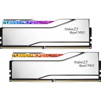 G.Skill DIMM 96 GB DDR5-6000 (2x 48 GB) Dual-Kit, Arbeitsspeicher silber, F5-6000J2836F48GX2-TR5NS, TZ5 Royal Neo Silver, AMD EXPO