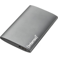 Intenso Portable SSD Premium 256 GB, Externe SSD anthrazit, USB-A 3.2 Gen 1 (5 Gbit/s), 1,8"