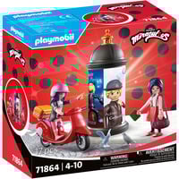 PLAYMOBIL 71864 Miraculous: Rollerfahrt durch Paris, Konstruktionsspielzeug 