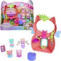 Spin Master Gabby's Dollhouse Fairylandia - Flutter Fairy Spielset, Spielgebäude 12 Teile