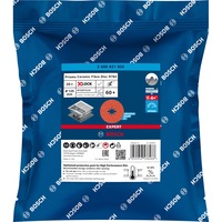 Bosch Professional X-LOCK Expert R782 Prisma Ceramic Fiberschleifscheibe, Ø 125mm, K60 25 Stück, Bohrung 22,23mm