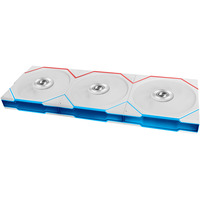 Lian Li UNI FAN TL FLEX 120 Wireless, Gehäuselüfter weiß, 3er Pack mit Controller, 120 mm