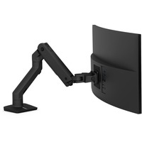 Ergotron HX Monitor Arm, Monitorhalterung schwarz