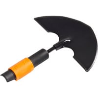 Fiskars QuikFit Halbmond-Rasenkantenstecher schwarz, Breite 19,5cm