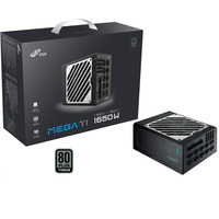 Fortron FSP MEGA TI 1650W, PC-Netzteil schwarz, 2x 12-Pin High Power GPU, 6x PCIe, Kabelmanagement, 1650 Watt