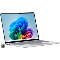 Microsoft Surface Laptop 7 Copilot+PC, Notebook platin, Qualcomm Snapdragon X Elite X1E-80-100, Qualcomm Adreno GPU, 16 GB LPDDR5X, 256 GB (256 GB SSD), Windows 11 Home