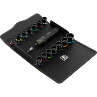 Wera 2090/16 Impaktor Schlagschraubendreher Set 1, metrisch, 3/8", Schlagschrauber 16-teilig