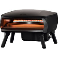 Witt Pizzaofen Rotante Piccolo 16"  schwarz (matt), für Pizzen bis ca. Ø 40cm, rotierender Pizzastein