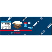 Bosch Professional Expert M480 Netzstruktur-Schleifblatt 93 x 186mm, K240 50 Stück, für Schwingschleifer