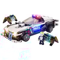Lumibricks Cyberpunk Neoncity - Polizei Streifenwagen, Konstruktionsspielzeug