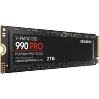 Samsung 990 PRO 2 TB, SSD PCIe 4.0 x4, NVMe 2, M.2 2280, intern