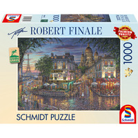 Schmidt Spiele Robert Finale: Montmatre, Puzzle 1000 Teile