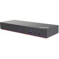 Lenovo Thunderbolt 3 Dock Gen 2 Generalüberholt, Dockingstation schwarz, HDMI, DisplayPort, USB, Thunderbolt 3