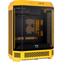 Thermaltake The Tower 600, Tower-Gehäuse gelb, Tempered Glass x 3