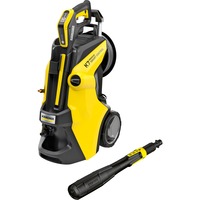 Kärcher Hochdruckreiniger K 7 Premium Smart Control Flex gelb/schwarz, Bluetooth, LCD-Display und Schlauchtrommel