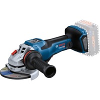 Bosch PRO Akku-Winkelschleifer BITURBO GWS 18V-15 PSC Professional solo, Ø 125mm blau/schwarz, ohne Akku und Ladegerät, in L-BOXX