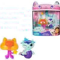 Spin Master Gabby's Dollhouse: Der Film - Merkätzchen & Kitty Jellyfish Figuren-Set, Spielfigur