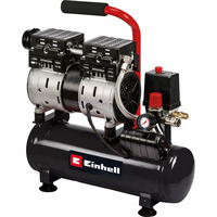 EINHELL Kompressor TE-AC 6 Silent rot/schwarz, 550 Watt
