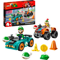 LEGO 72056 Super Mario Luigis & Bowser Jr.s Rennen, Konstruktionsspielzeug 