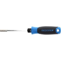 GEDORE Knarren-Schraubendreher SilentGEAR 1/4" schwarz/blau, Umschaltung per Drehring