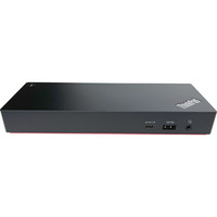 Lenovo ThinkPad Thunderbolt 4 Dock Generalüberholt, Dockingstation schwarz/rot